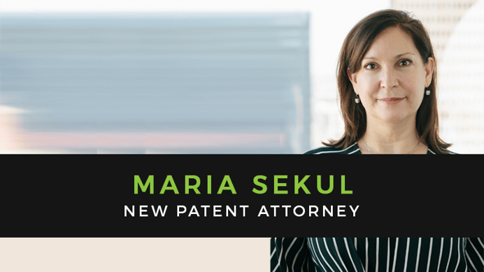 Introducing Our New Patent Attorney, Maria Sekul!